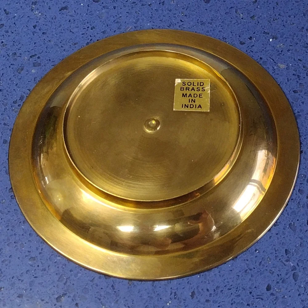 Solid Brass Trinket Dish India